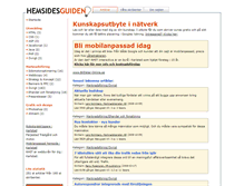 Tablet Screenshot of hemsidesguiden.com